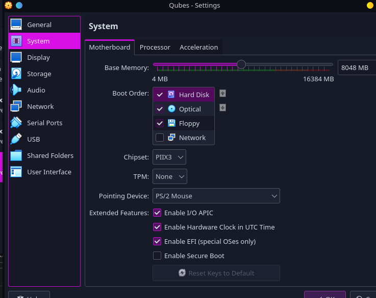 Qubes + Virtual Box install problem - Hardware Issues - Qubes OS Forum