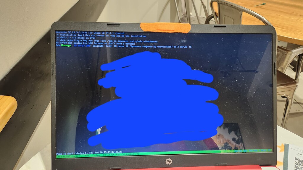 Installation troubleshooting - VNC, IO Error 11, Pane is