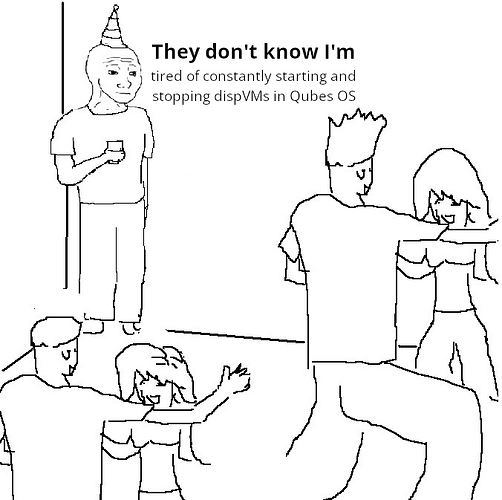 Qubes OS - They Don't Know I'm X