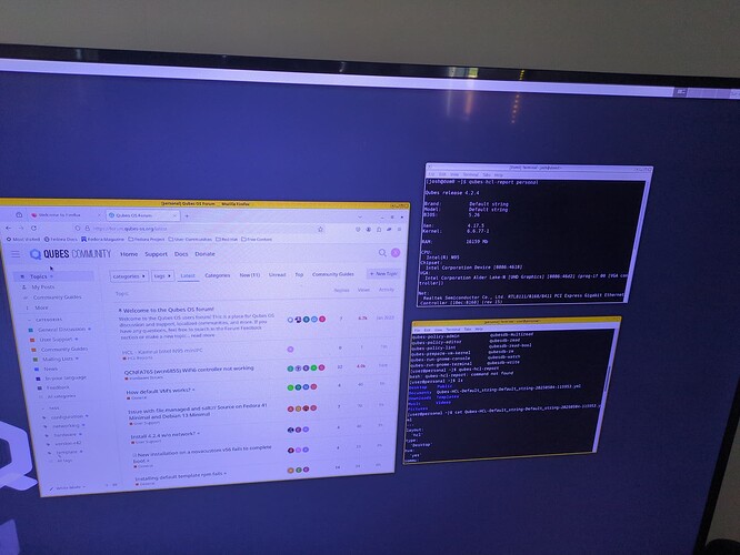 QubesOS on a MiniPC