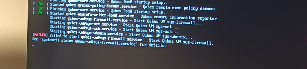 Have a problem with sys usb - General - Qubes OS Forum