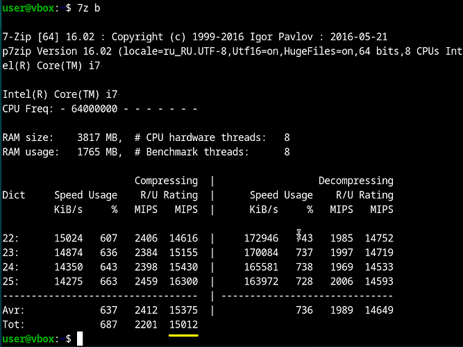 Virtualbox-Debian12-8cpu-i7