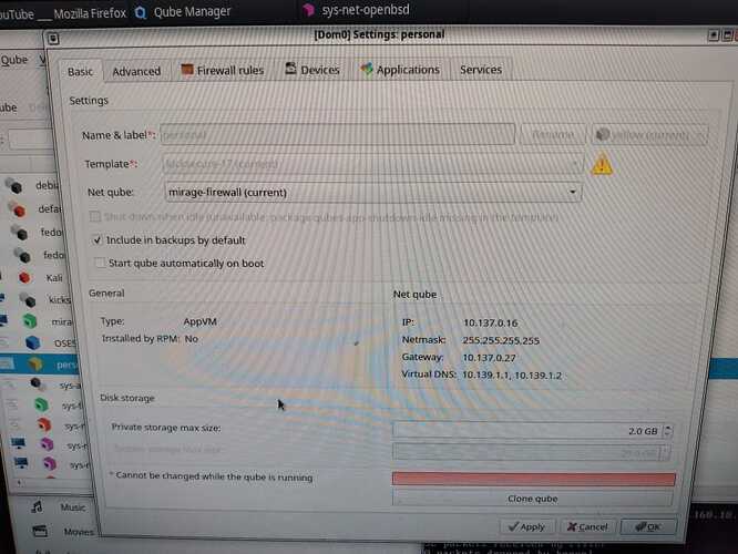 Personal NetVm