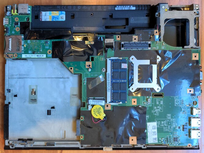 Thinkpad-partly-disassembled