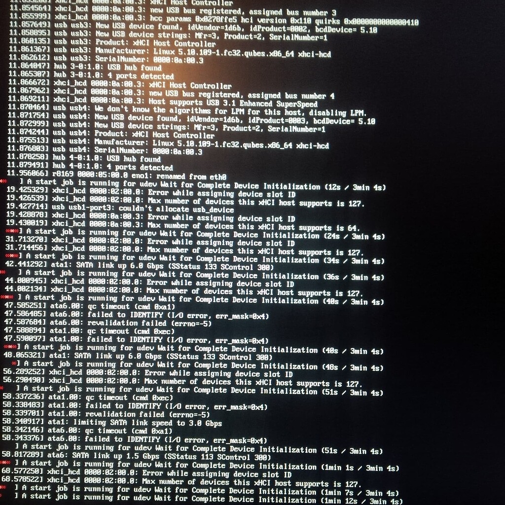 Qubes 4.1 all usb devices unusable - General - Qubes OS Forum
