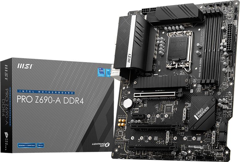 Photo of MSI PRO Z690-A DDR4 motherboard