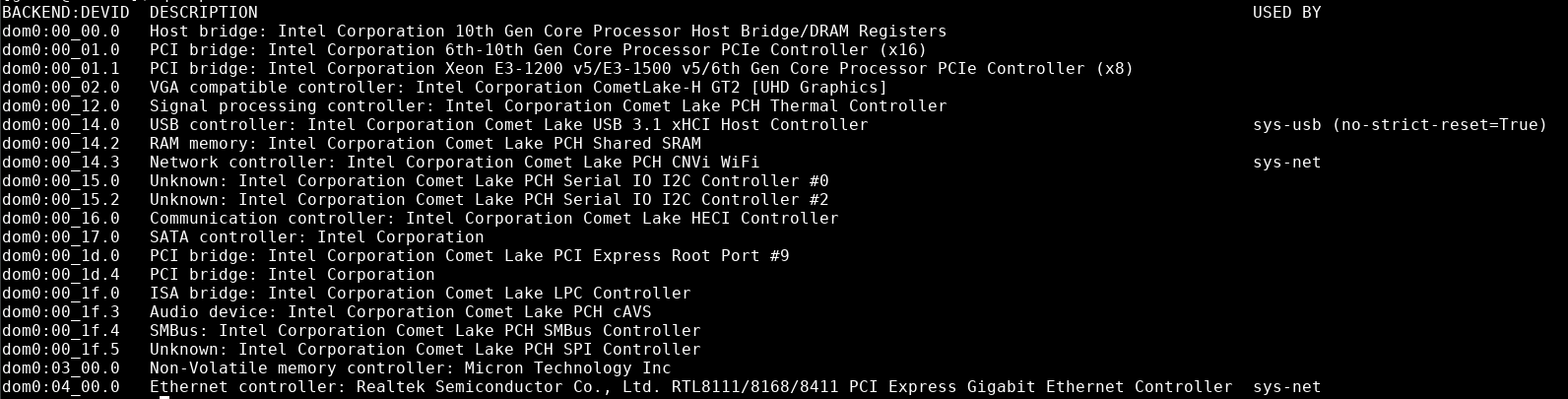 GPU Passthrough NVIDIA GeForce GTX 1650 Mobile General Qubes