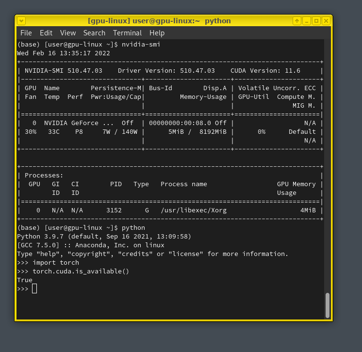 NVIDIA GPU passthrough into Linux HVMs for CUDA applications